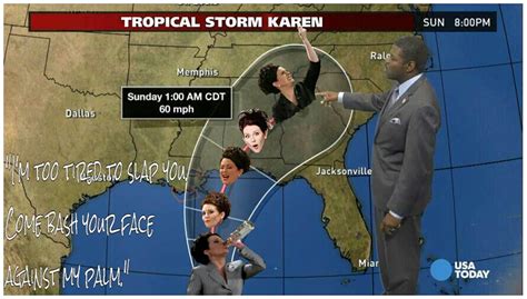 Tropical Storm Karen Memes Are A Managers Worst Nightmare - Funny ...