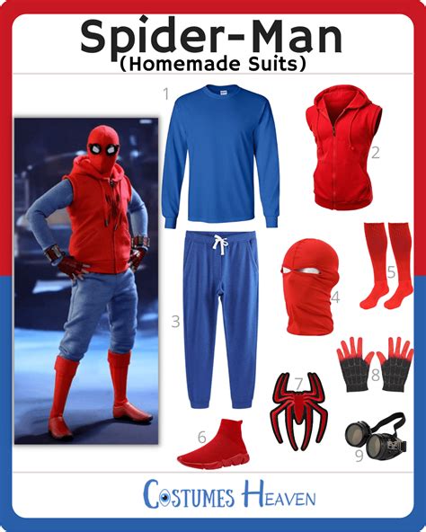 DIY Spider-Man Homemade Suits 2022| Cosplay And Halloween Ideas