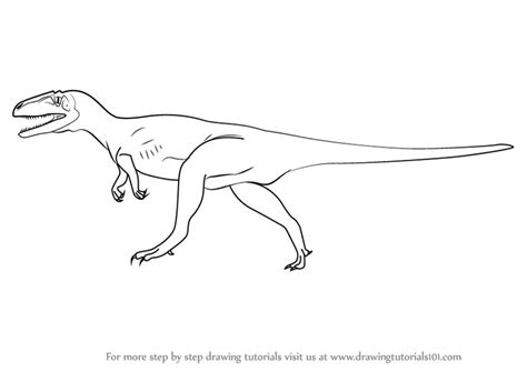 How to Draw a Megalosaurus (Dinosaurs) Step by Step ...