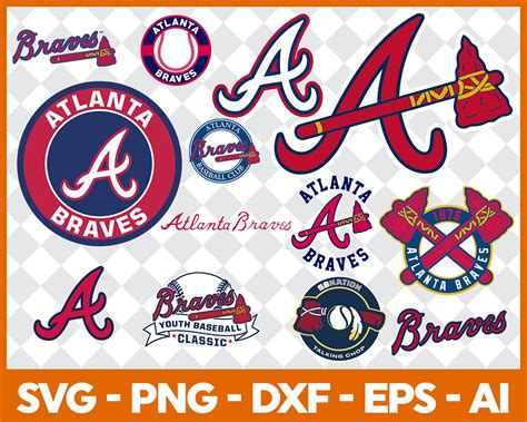 Atlanta Braves SVG - Atlanta Braves Logo MLB Baseball SVG cut file for ...