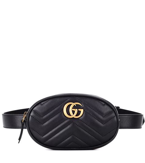 Gucci Belt Bag Black Leather | CINEMAS 93