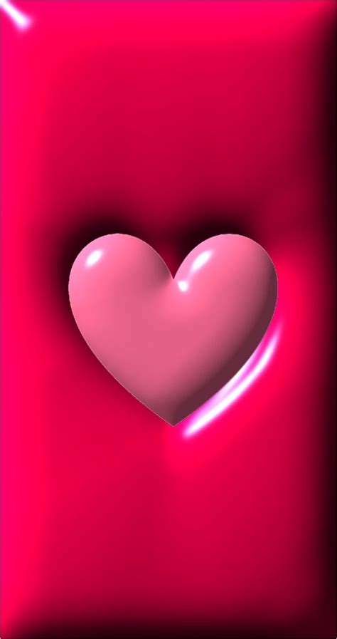 Pink Heart wallpaper 3d in 2023 | Heart wallpaper, Love wallpaper ...