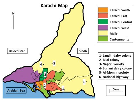 Where Is Karachi On The World Map - Map