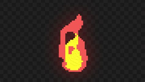 Pixel fire flame (PNG-sequence) | GameDev Market