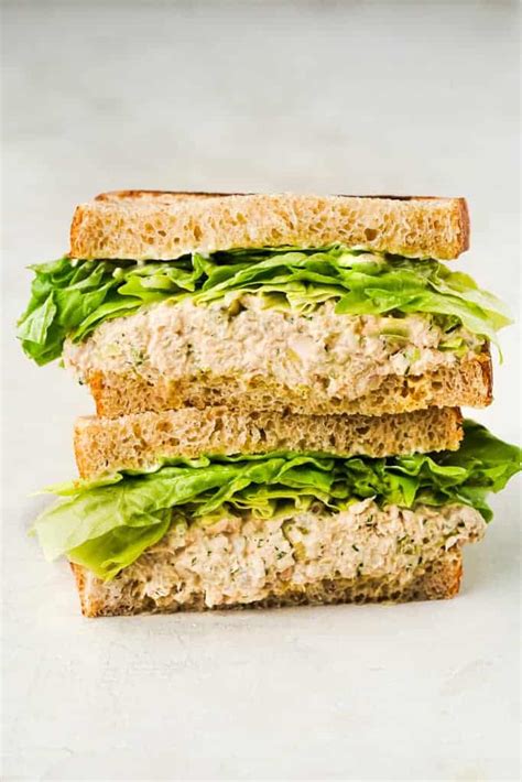 Easy Tuna Sandwich Recipe - Whisper of Yum