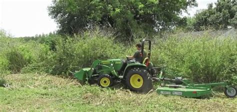 Bush Hogging Your Field With A Tractor & Brush Hog - FarmPally.com