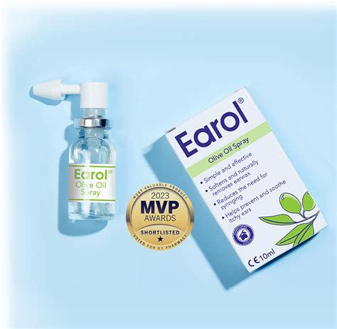 Earol® Olive Oil Spray | Natural Ear Wax Remover