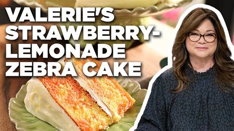 Valerie Bertinelli's Strawberry-Lemonade Crazy Zebra Cake | Valerie's ...