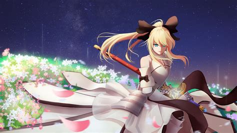 Saber Lily Wallpaper (58+ pictures) - WallpaperSet