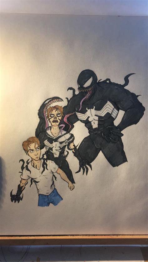 Venom Transformation [own artwork] : r/thevenomsite