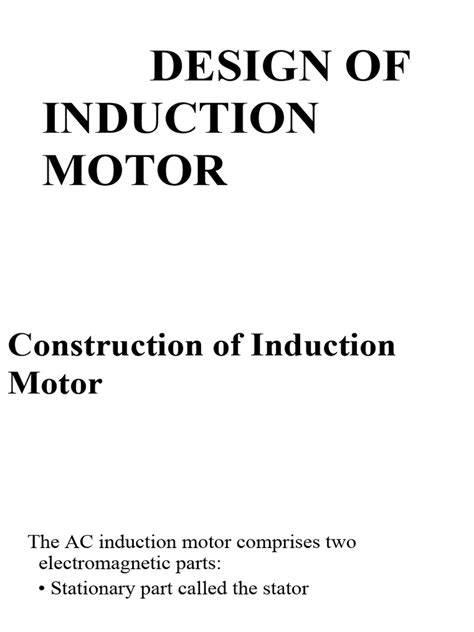 inductionmotor_design | PDF