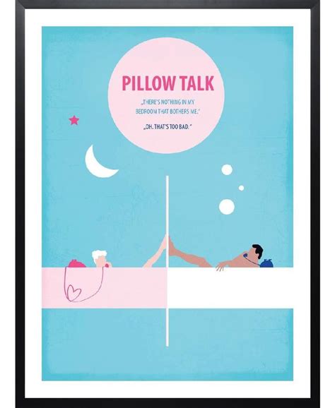 Pillow Talk Poster | Art prints, Pillow talk, Blue wall art