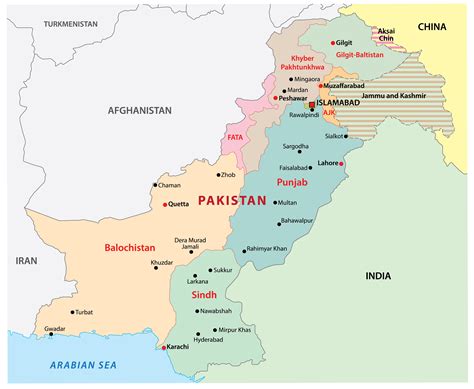 Pakistan World Map