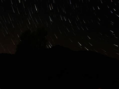 Long Exposure Shot of Night Sky · Free Stock Photo