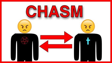 Learn English Words - CHASM - Meaning, Vocabulary Lesson with Pictures ...