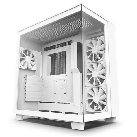 Buy NZXT H9 Flow Edition ATX Mid Tower Case White [CM-H91FW-01] | PC ...