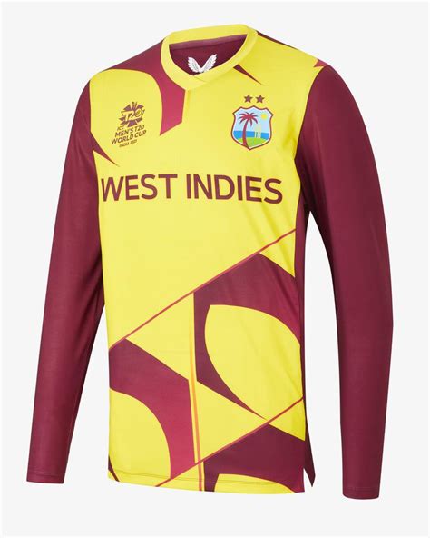 NEW West Indies T20 World Cup jersey now available to fans worldwide ...