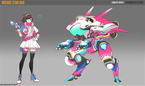 ArtStation - Arcade Star D.va Concept, Cassandra De La Torre ...