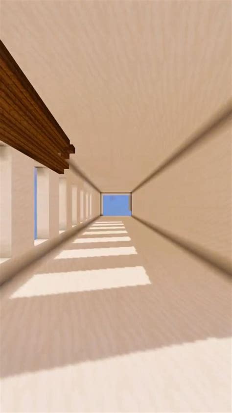 Minecraft hallway design. | Minecraft interior design, Minecraft ...