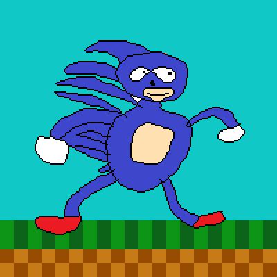 Sanic Goes Fast by LexRodent on Newgrounds