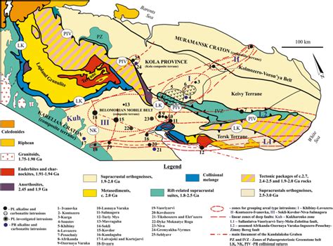 Kola Penninsula Map