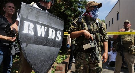 How Militias Became the Private Police for White Supremacists ...