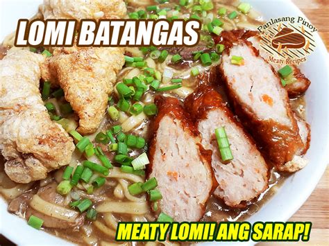 Lomi Batangas Recipe | Panlasang Pinoy Meat Recipes