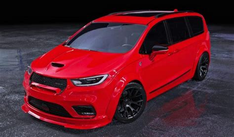 2023 Chrysler Pacifica Hellcat Materialization With Expected Powertrain ...