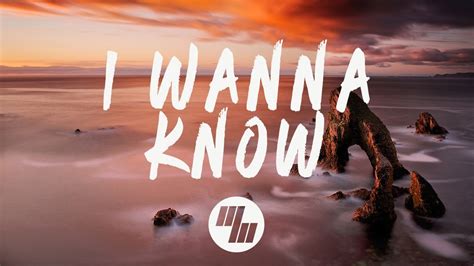 NOTD - I Wanna Know (Lyrics / Lyric Video) Ft. Bea Miller - YouTube