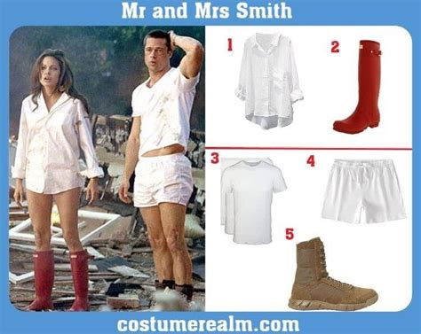 Dress Like Mr and Mrs Smith, Mr And Mrs Smith Costume, Cosplay ...