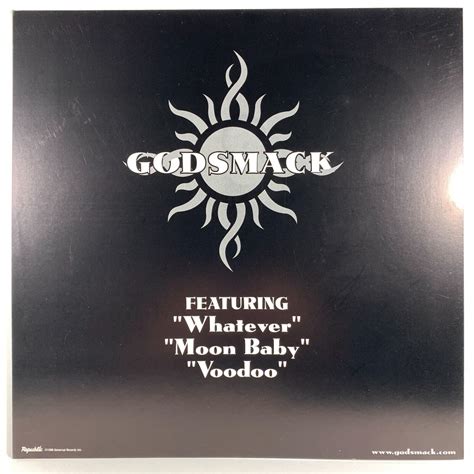 GODSMACK s/t DEBUT Self Titled ORIGINAL 12x12 PROMO Album Flat POSTER 2 ...