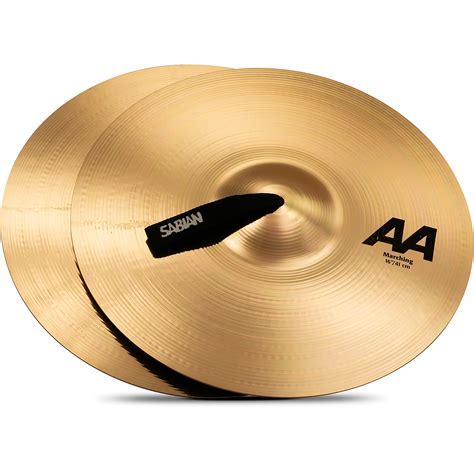 Sabian AA Marching Band Cymbals 16 in. Brilliant Finish | Musician's Friend