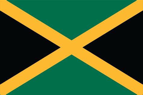 Printable Jamaican Flag