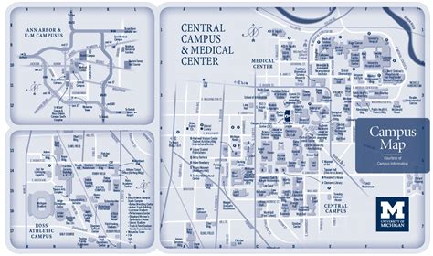 Ann Arbor Campus Map - Emilie Nicolette