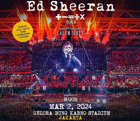 Ed Sheeran +-=÷x Tour! | What's New Indonesia