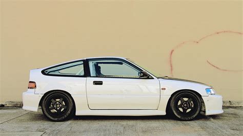 1991 Crx Racecar JDM Rollcage Spoon Custom Bride B20Vtec white Honolulu ...