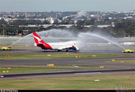 QANTAS Final 747 Flight Flies A Kangaroo Flight Pattern