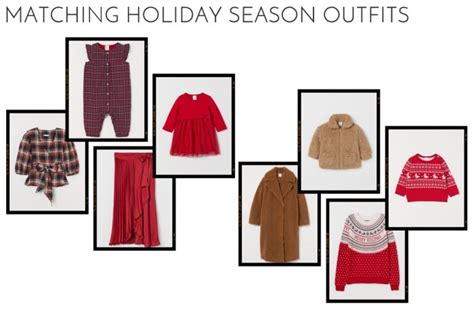 Matching Holiday Season Outfits - Fashion Blog Heartfelt Hunt by Marie