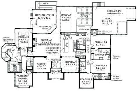 Big Modern Mansion Floor Plans