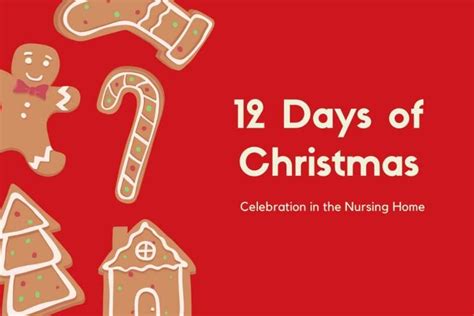 Recommendations for Celebrating the 12 Days of Christmas in Nursing ...