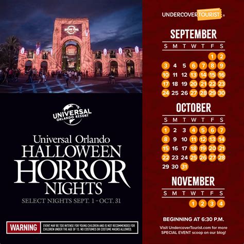 Halloween Horror Nights at Universal Studios Florida 2023