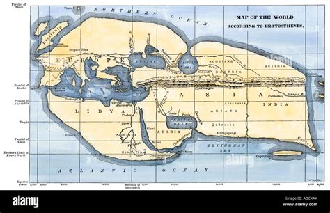 Eratosthenes Map Of The World