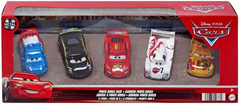 Disney Pixar Cars Porto Corsa Race 155 Die Cast Car 5-Pack Raoul ...