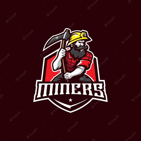 Premium Vector | Miner mascot logo design vector with modern ...