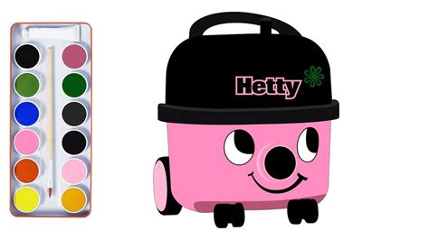 Step-by-Step HOW TO DRAW & COLOR HETTY THE HOOVER! 🎨💖 Fun EASY Drawing ...