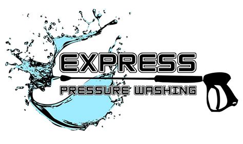 Pressure Washing Logo Template