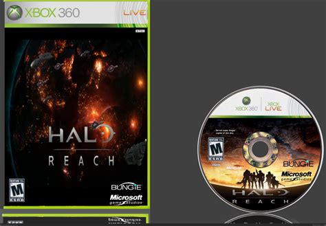 Viewing full size Halo Reach box cover