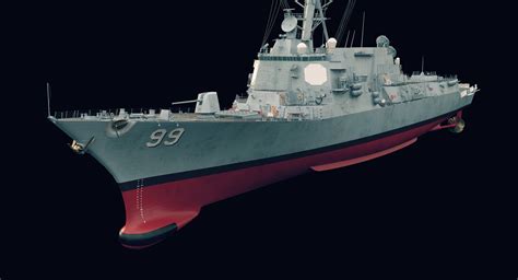 3d 2 uss farragut model