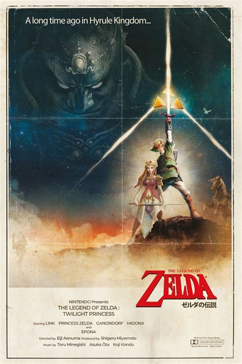 The Legend of Zelda - Created by Richard Tran | Legend of zelda poster ...