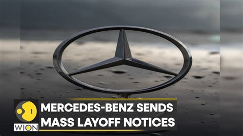 Mercedes-Benz to lay off 3,600 workers in Brazil | WION Business News ...